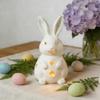 Easter Rabbit Candle Holder Cute Spring Resin Bunnies Tealight Candle Stand with Hollow Out Design Decorative Accessories