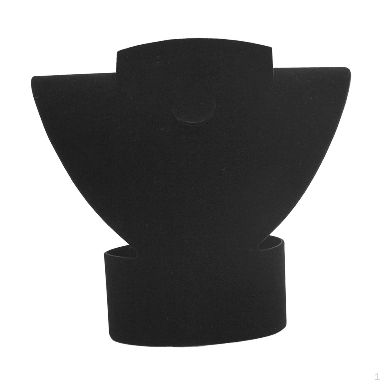 Elegant Velvet Jewelry Organizer - Compact and Stylish Holder for Rings, Chains, Pendants чёрный
