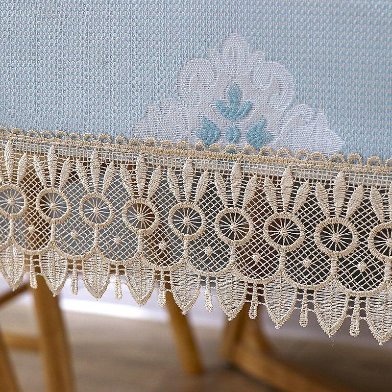 Față de masă cu brodare europeană Față de masă ovală Față de masă pentru sufragerie Față de masă dreptunghiulară pentru ceai Față de masă acoperită mică Prosop
