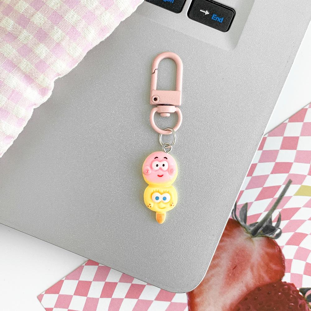 Cute SpongeBob Backpack Keychain Pendant - Perfect Graduation Gift