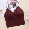 French Summer Suspender Sexy Soft Lace Bra Underwear Bra Women's Thin Skinny Shoulder Strap Vest Breathable