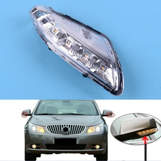 Left Side View Mirror Turn Signal Light Fit for Buick Lacrosse 09-2015 Universal