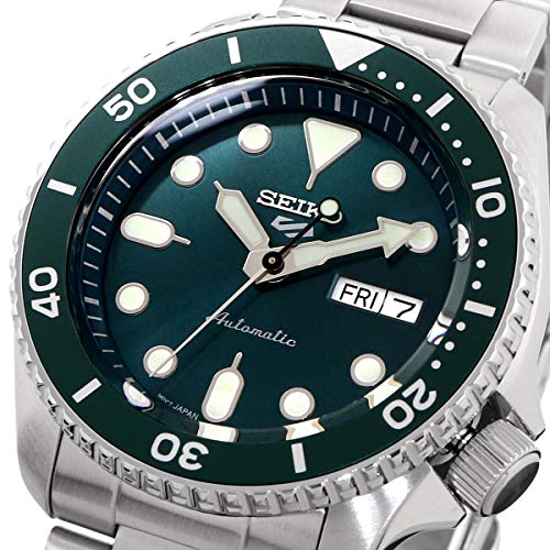 Seiko 5 Sports SKX Sports Style Automatic Mechanical Limited Edition Watch Men's SRPD61 Green