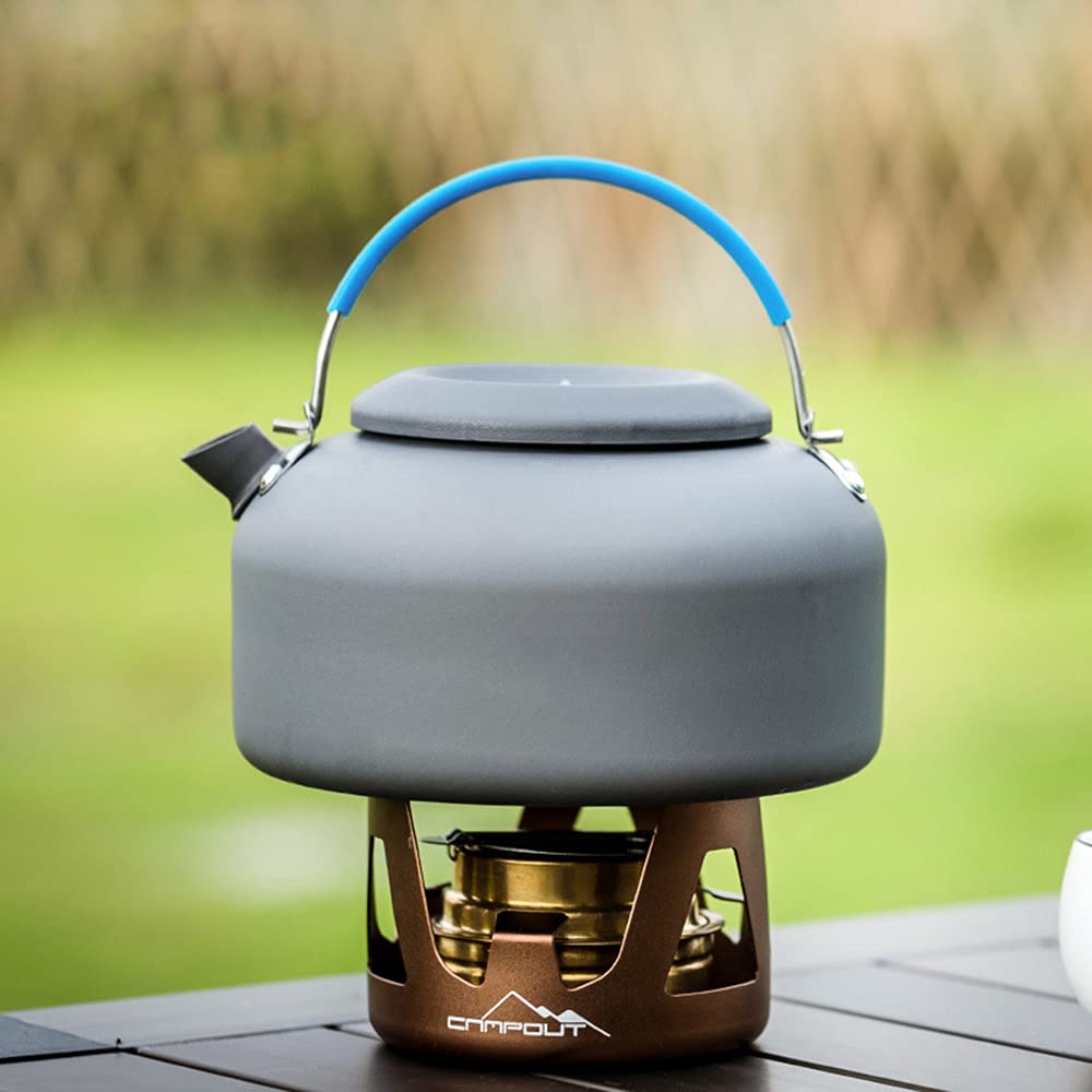 Lightweight Aluminum Kettle for Outdoor Use (0.8L / 1.4L) - Perfect for Camping and BBQs