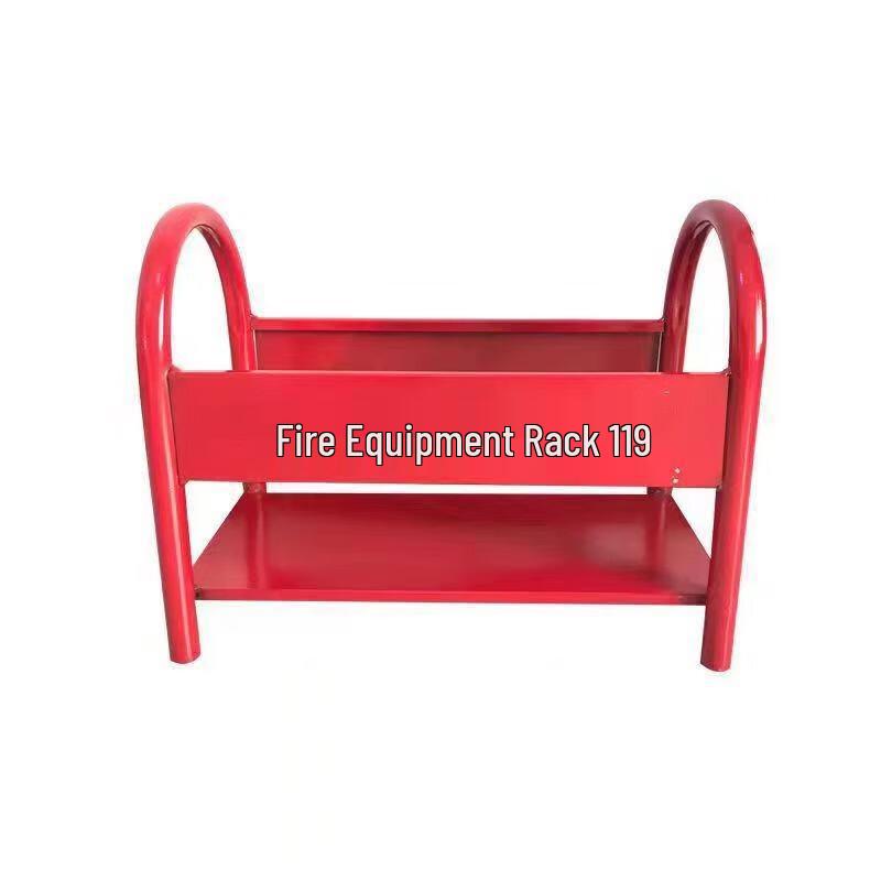 Stainless Steel Fire Extinguisher Vehicle Bracket Holds Two 8kg Units