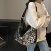 New Retro Shoulder Bag Leopard Print Lazy Style Fashion New Large Capacity Tote Bag Messenger Bag Women