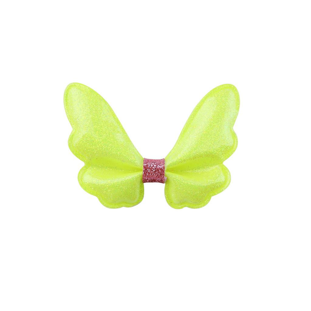 Glitter Mini Butterfly Hair Clips for Baby Girls Sparkly Colorful Hair Accessories Women Cute Small Tiny Clips Hair Accessories