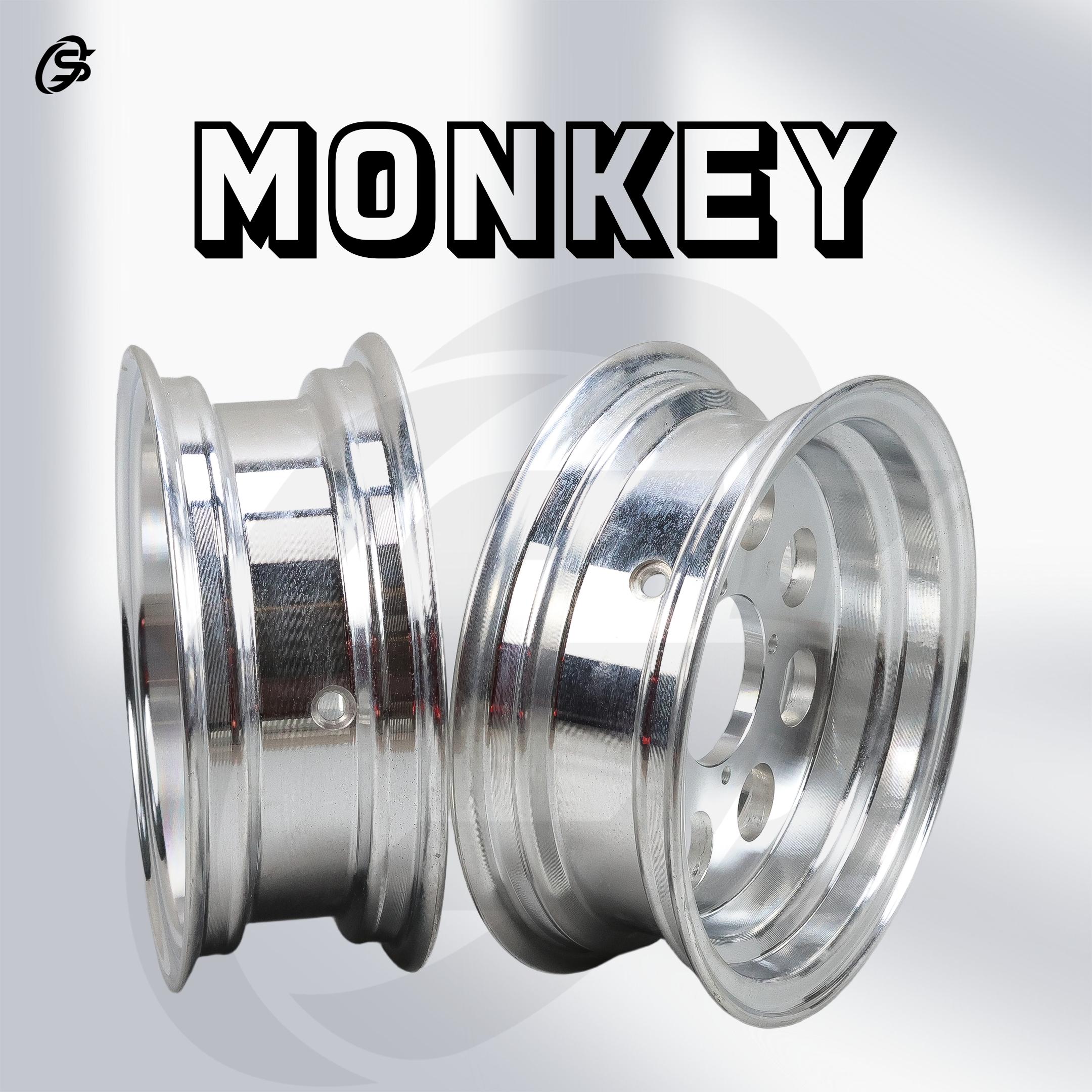 3.5-10 Wheels Z50 Aluminum Rims Monkey Z50 Wheels Hubs Integrated Rims Z50 Parts Motorcycles Accessories серебряный