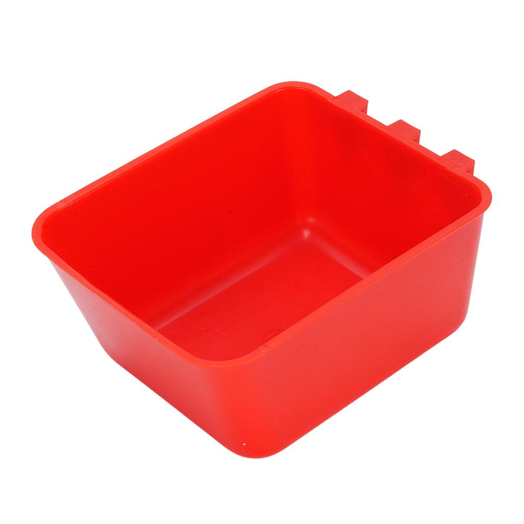 10PCS Hanging Feed Bowls Chicken Cage Feeder Waterer Thickened Feeding Drinking Container for Pet
