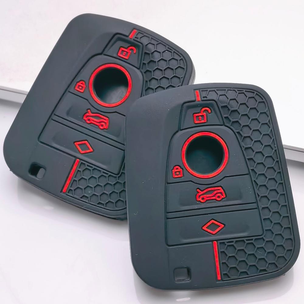 Copri Telecomando per BMW i3 i8 Anti-Graffio Antiurto Guscio Protettivo Portachiavi Struttura Antiurto Texture Morbida al Tatto Design Facile da Installare