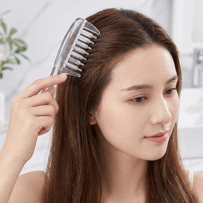 Plastic Massage Guide Liquid Comb Anti-Frizz Scalp Massage Comb Hairdressing Combs  for Hair Care