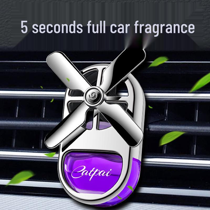 Light Luxury Car Air Freshener: Long-Lasting Cologne Scent, Air Outlet Ornament