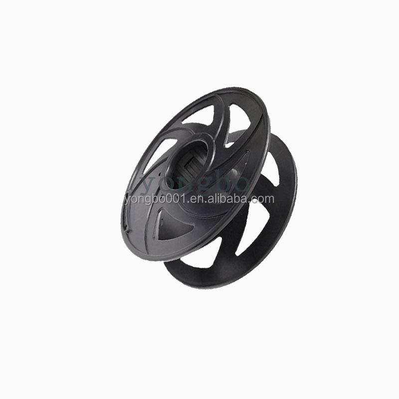 YONGBO 1kg Eco-Friendly Recycled PS 3D Printer Filament 200mm Wheel Reel Spool Black Transparent Injection Molding Type 80mm