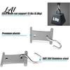RV Awning Hangers 1/16Pcs Hook for Lights Light Holder Clothing Hooks Drying Hanger Plastic Metal S-Shaped Hook Accessory Campervan Accessories