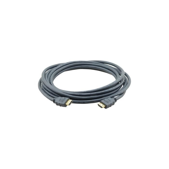 Câble HDMI 4,6m - Kramer Electronics - C-HM-HM-15 - 3840 x 2160 pixels - Noir
