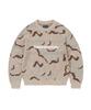 THISISNEVERTHAT T-Logo Knit Sweater Camo