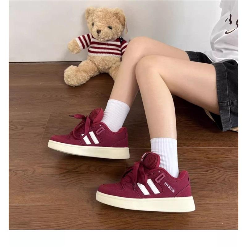 Women's Fashionable Casual Thick Sole Height Increasing Lightweight Board Shoes