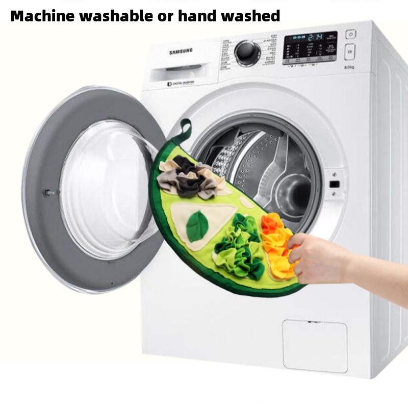 Lime Haustier Kaninchen Hamster Futtersuchspielmatte Verstecktes Futter Schnüffelmatte Weich Nicht-Wund Nasenentlastung Geruchstrainingsmatte