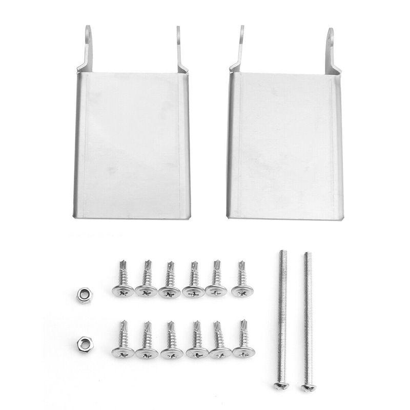 Kit de Soportes de Bisagra para Tapa de Repuesto de Cubierta de Almacenamiento Frontal de Aluminio Para Polaris Sportsman 450 570 850 2015 2016 2017