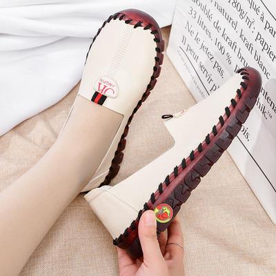Soft-soled Mother Shoes Spring and Summer New Single Shoes Women's Casual Shoes Are Not Tired Feet Beef Tendon Flat-soled Women's Shoes