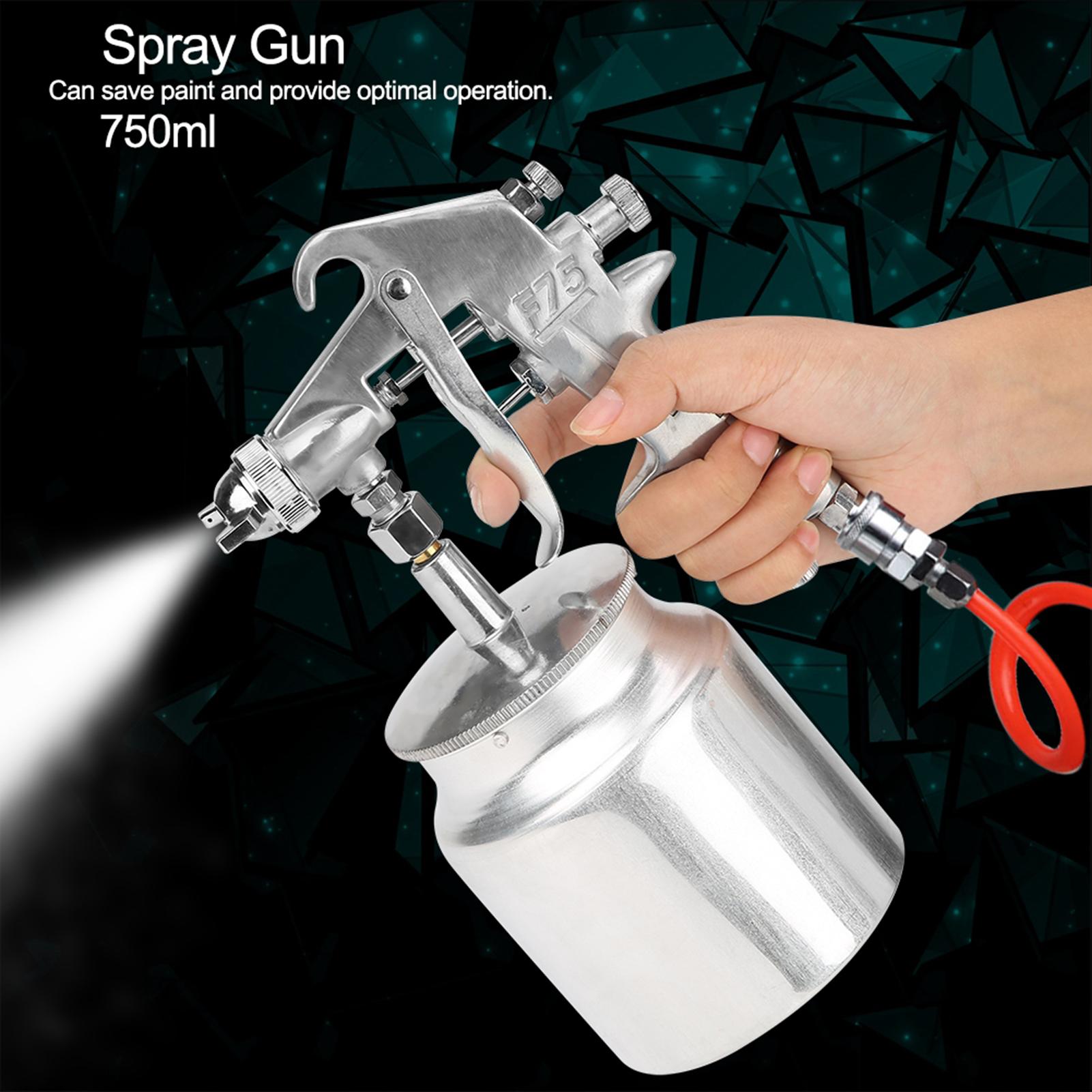 

1,5 мм сопло 750 мл емкость режим подачи всасыванием воздушный краскопульт пневматический инструмент