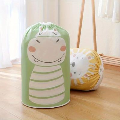 1pcs Quilt Storage Bag, Waterproof, Moisture-proof, and Moldy Resistant Clothing Sorting Bag, Drawstring with Drawstring