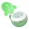 Baby Snack Container Animal Shape No Spill Impact Resistance Safe Tritan Toddler Snack Cup for Outdoor Travel Frog