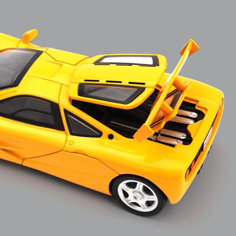 1/32 McLaren 1993 F1 Alloy Miniature Car Model Diecast Metal Scale Model Car Sound and Light Children Toy Car Vehicles Gifts