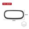 For Benz Smart 453 Fortwo 2016-2025 Carbon Fiber Air Conditioner Control Switch Frame Adjustment Trim Cover Decoration Sticker