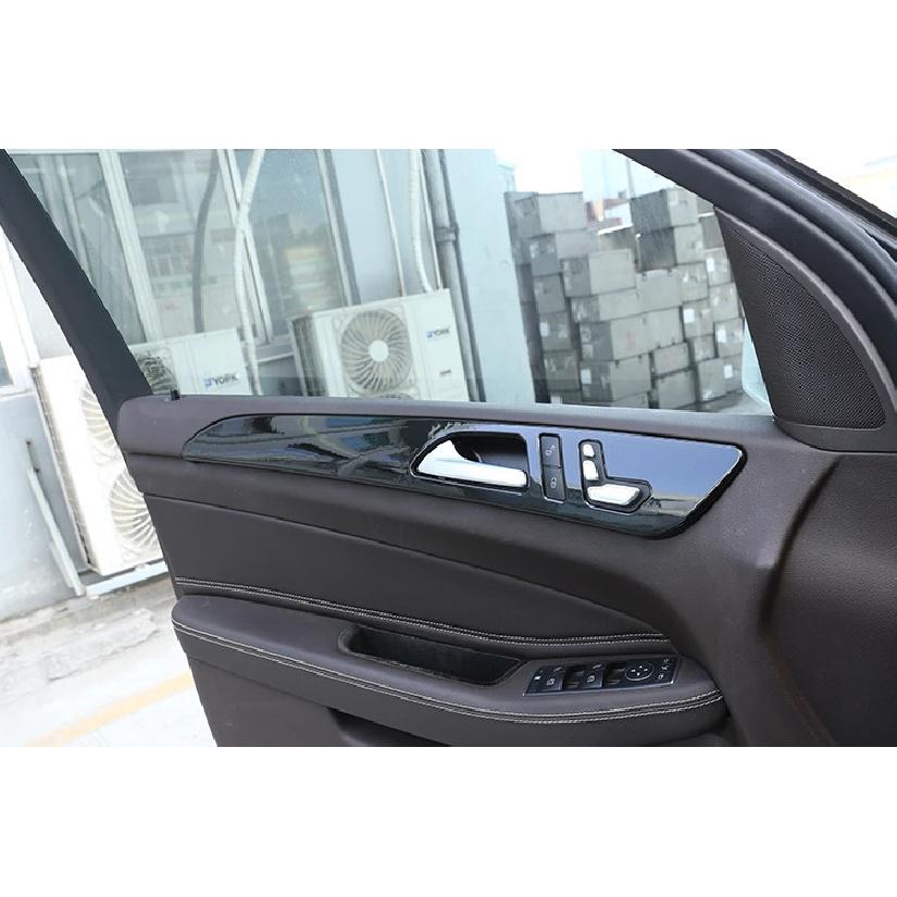 For Mercedes Benz ML GLE GL Class GLS320 400 2012-2019 Car ABS Black Interior Door Decoration Panel Cover Trim Accessories
