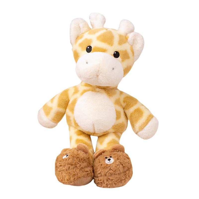 

Teddy Giraffe With Bear Shoes Plush Toy Catoon Stuffed Doll Gifts Decoration 50cm