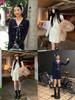 Korean Style Knit Two-Piece Set - Trendy Women's Fashion for a Stylish, Youthful Look