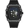 ZIDO Men's Luminous Star Barrel Watch - Trendy, Waterproof, Bold Design