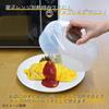 KOKUBO Microwave Food Cover, Clear, Approx. 21 X 6.5 Cm Diameter, Made In Japan, Microwave Safe, Antibacterial, Stain-Resistant, Heat-Resistant, Washa