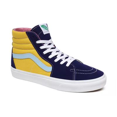 Sunshine Sk8 hi Gelb Blau VN0A4U3CWNY
