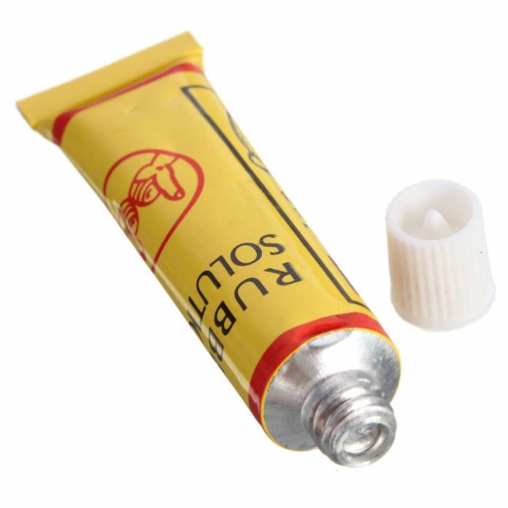 Portable Bicycle Tire Repair Kit with Levers - White Box