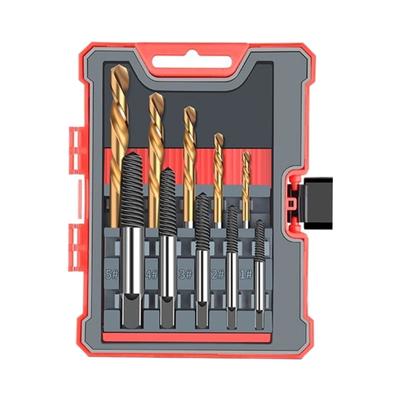 10-teiliges Bohrerset, Kobalt, Zubehör für die linke Hand, gebrochene Bolzen, beschädigte Schraubenausdreher, Metallgehäuse, hochwertige Perforatoren