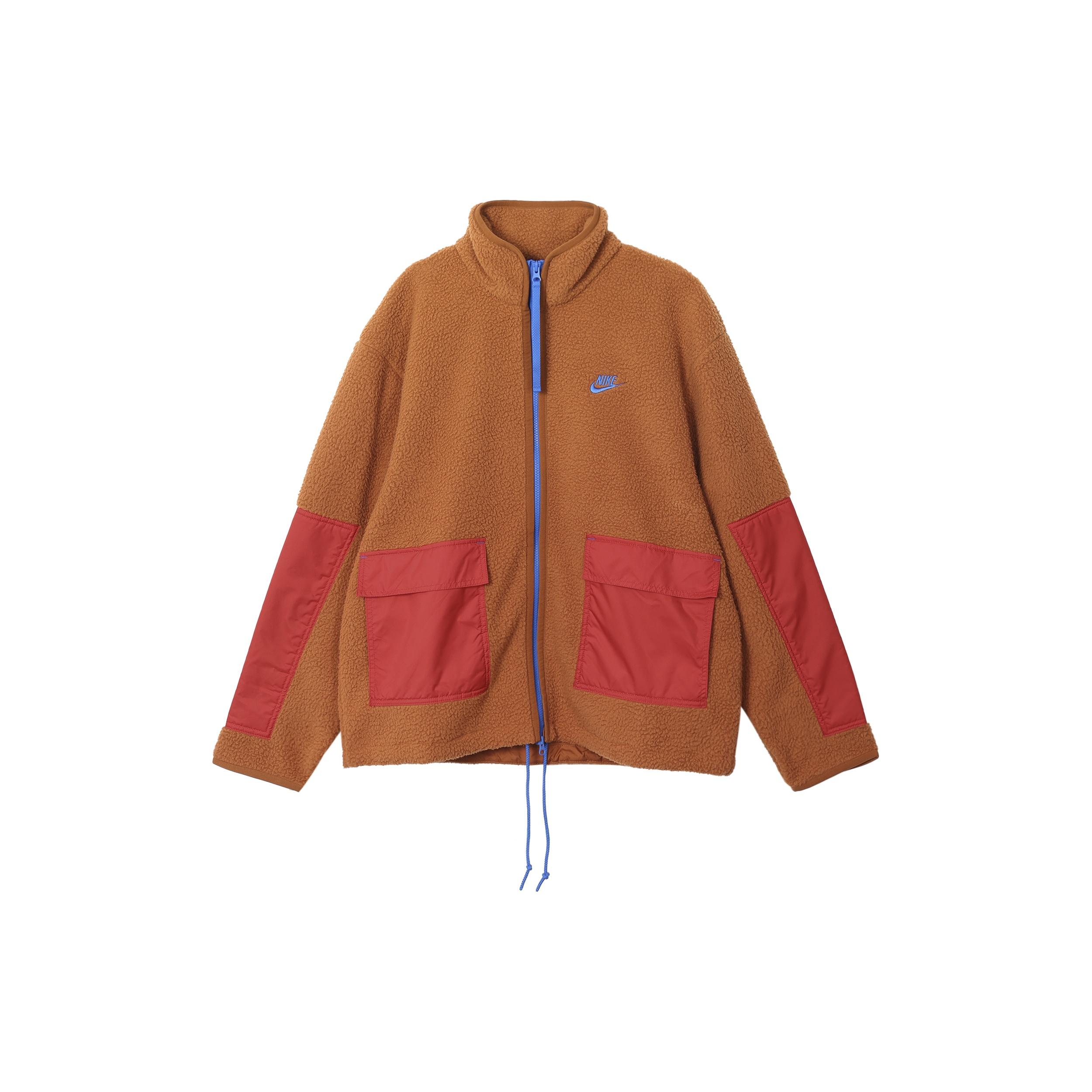 Nike sportswear sherpa jacket Orange Men s DD5022-246 XL