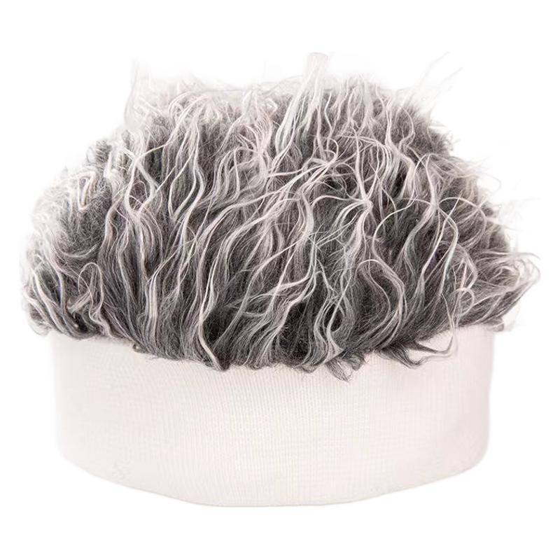 Men's Retro Plush Knit Brimless Beanie - Autumn/Winter Korean Trend