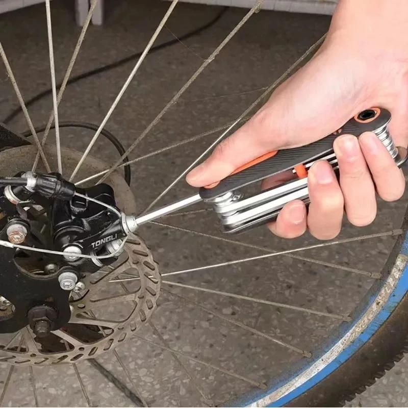 Inbusschlüssel Schraubenschlüssel Klappbarer Torx Schraubendreher, Spezieller Arbeits-Schraubenschlüssel-Satz, Universelle Hardware-Handwerkzeuge, Fester Sechskantschlüssel