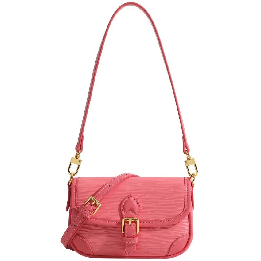 New ladies messenger bag fashion texture red liquid small square bag high-quality ladies sweet color shoulder bag