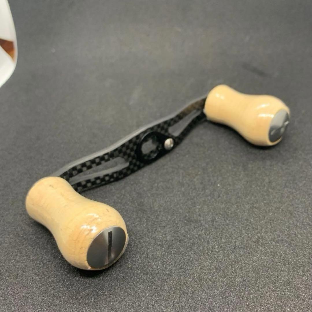 Used carbon handle cork knob silver