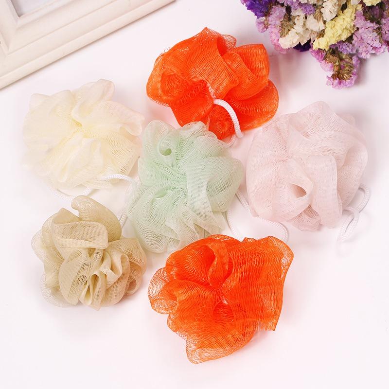 10Pc Color Random Bath Shower Soap Bubble Body Wash Exfoliate Puff Sponge Mesh Net Ball Bath Brushes Random Color Wholesale