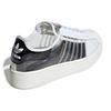 Adidas Originals Superstar Series Bold Transparent Thick Sole Low Top Skate Shoes Women Sneakers Ivory-White FV3361