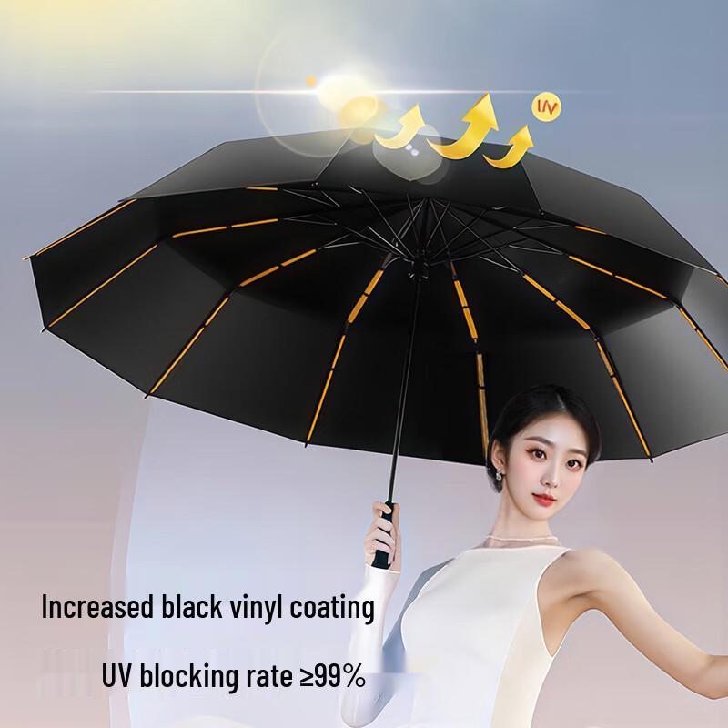 Tianwei Automatic 228-Bone Windproof UV Umbrella