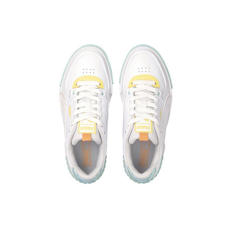 Puma Cali Sport Pastel Mix - Peach Cobbler Women Sneakers White 375051-02