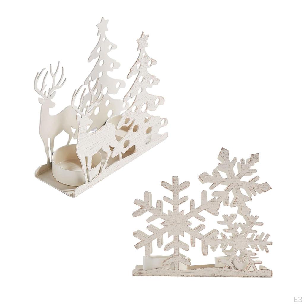 Kerzenhalter für Weihnachten Kandelaber Ausstellungsständer Feiern und Geschenke