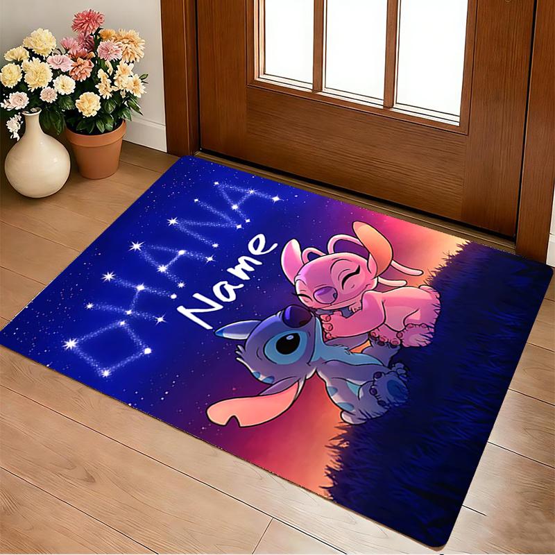 Personalized Name Island Adventure Living Room Non-Slip Area Rug Soft Carpet for Bedroom Playroom Sofa Office Home Decor Doormat