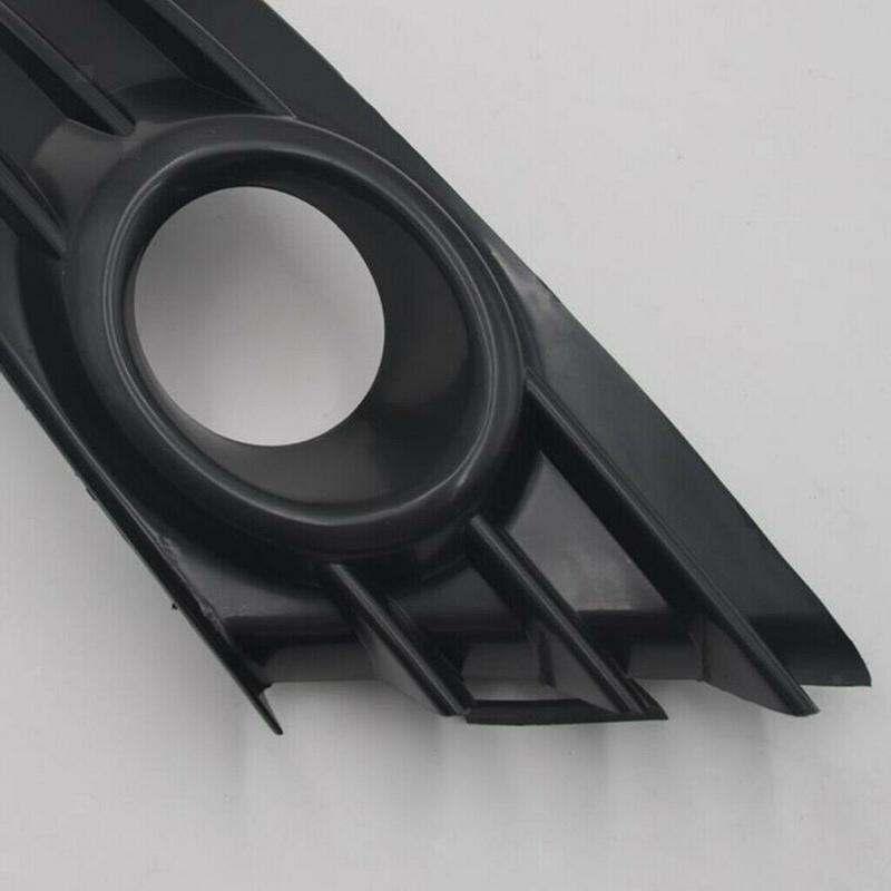 M63K-Car Fog Light Grille Cover Fog Lamp Frame For Citroen C4 2004-2008