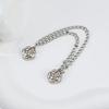 Multi-Function Magnetic Clothing Clip with Chain Metal Buttons Clip Clothes Scarf Trouser Legs Cuff Fixing Magnet Pin
